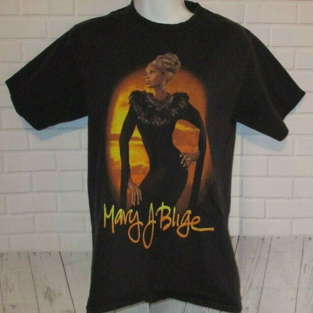 Mary J Blige 2012 The Liberation Tour Concert T-Shirt Hit Small Black